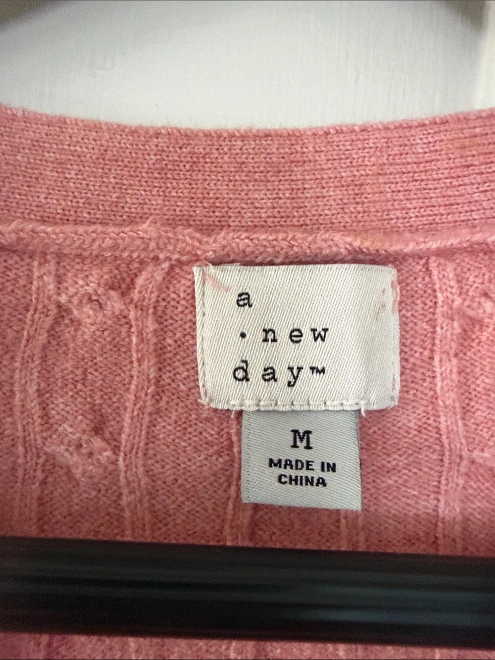 A New Day rose cardigan size medium